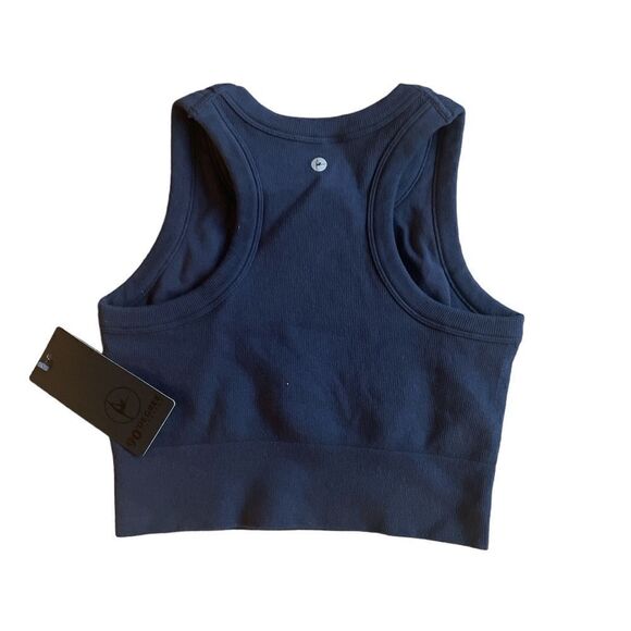 90 degree by reflex Ribbed Crop Top Tank Top Size M - Picture 3 of 4